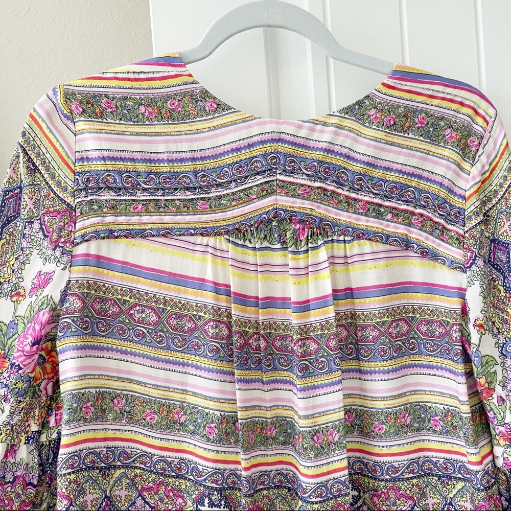 Anthropologie Maeve Ceresco Peasant Top - Picture 6 of 8